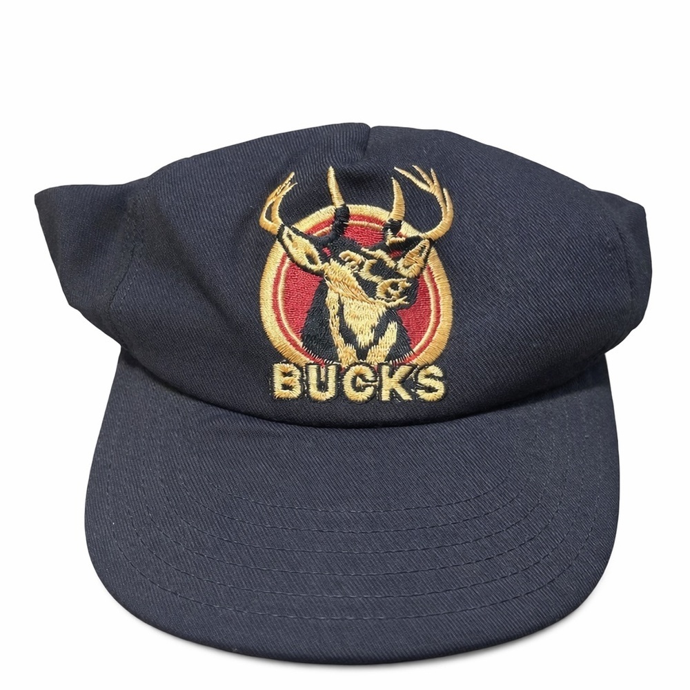 Vintage Made in USA Snapback Hat | Bucks “Buck The System” Embroidered Cap